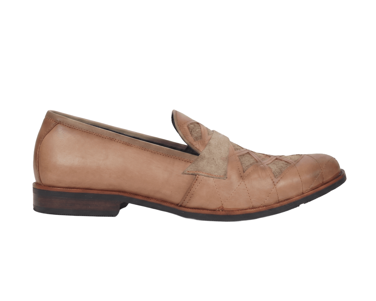 Elegant Brown Slip-On Loafer