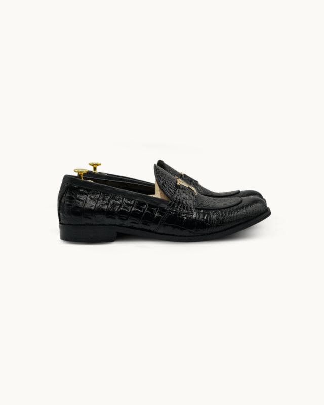 Versace Croc (Black)