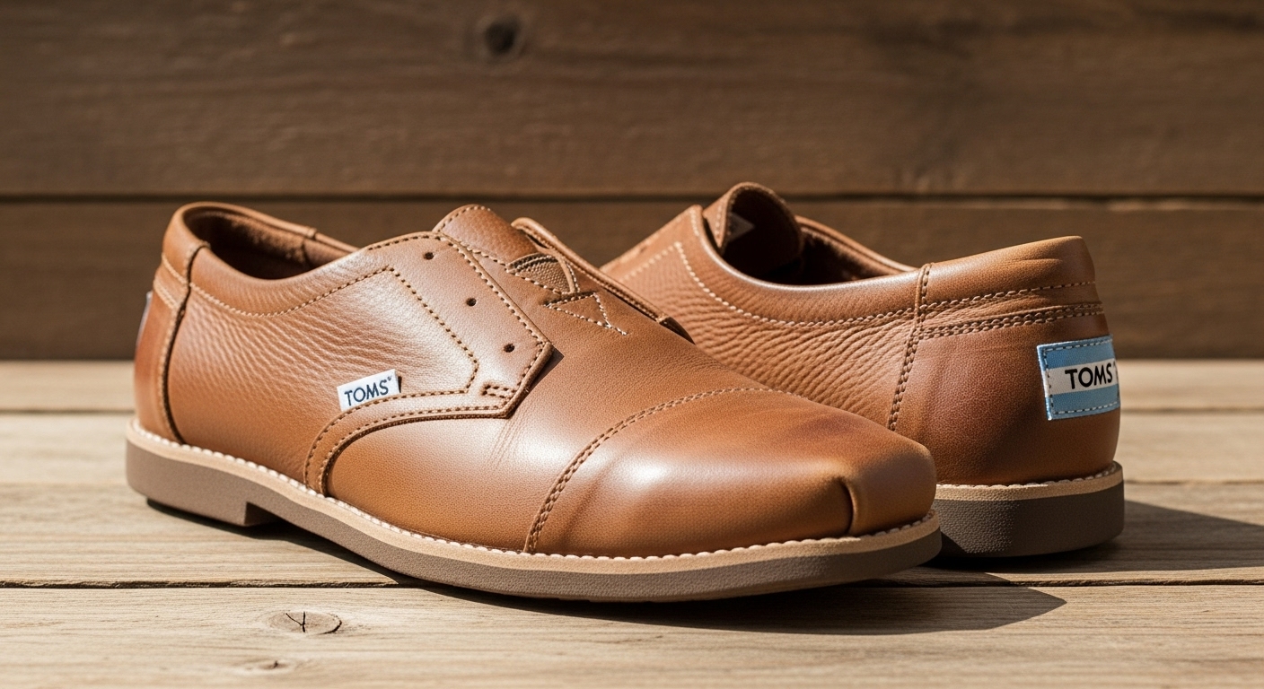 Toms Mens leather shoes