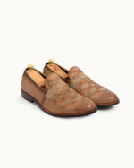 Elegant Brown Slip-On Loafer