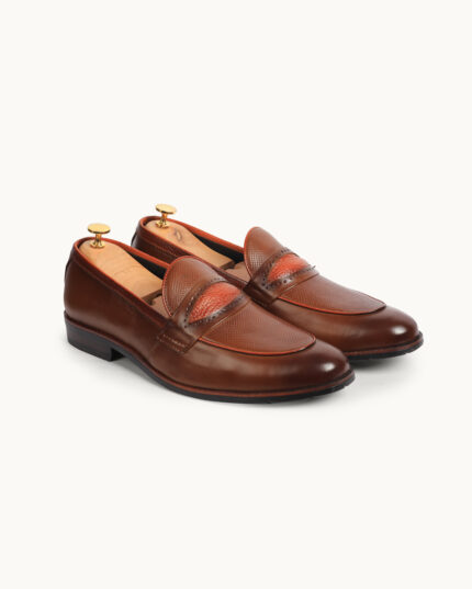 Duchini Men’s Leather Loafer