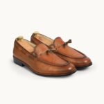 Cognac Brown Tassel Loafer